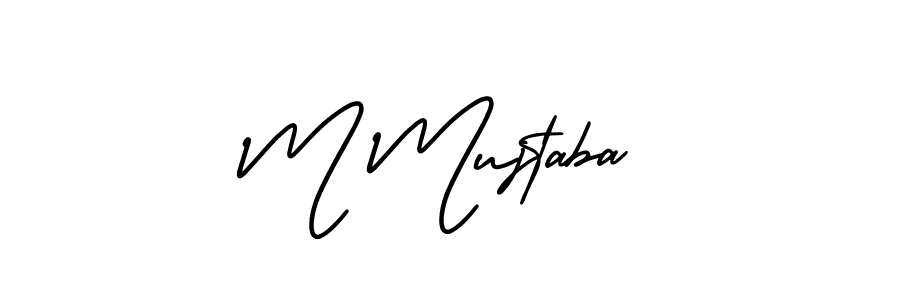 Make a short M Mujtaba signature style. Manage your documents anywhere anytime using AmerikaSignatureDemo-Regular. Create and add eSignatures, submit forms, share and send files easily. M Mujtaba signature style 3 images and pictures png