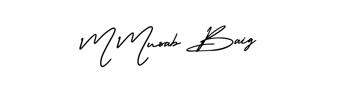 You can use this online signature creator to create a handwritten signature for the name M Musab Baig. This is the best online autograph maker. M Musab Baig signature style 3 images and pictures png