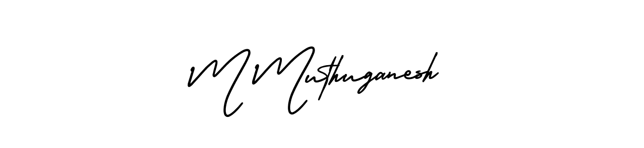 You can use this online signature creator to create a handwritten signature for the name M Muthuganesh. This is the best online autograph maker. M Muthuganesh signature style 3 images and pictures png