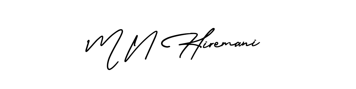 You can use this online signature creator to create a handwritten signature for the name M N Hiremani. This is the best online autograph maker. M N Hiremani signature style 3 images and pictures png