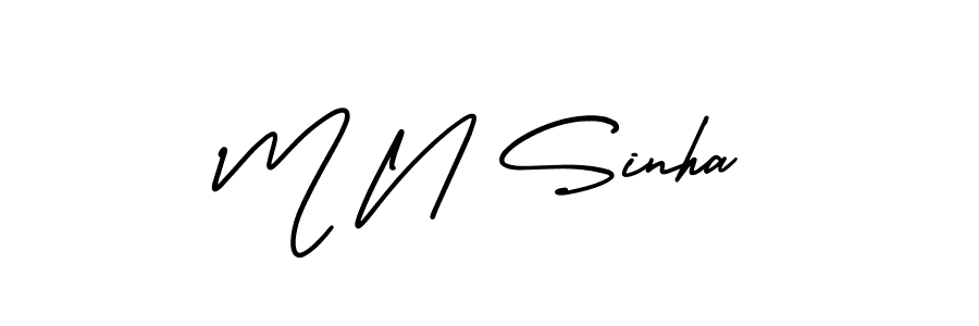 Here are the top 10 professional signature styles for the name M N Sinha. These are the best autograph styles you can use for your name. M N Sinha signature style 3 images and pictures png