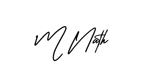 Once you've used our free online signature maker to create your best signature AmerikaSignatureDemo-Regular style, it's time to enjoy all of the benefits that M Nath name signing documents. M Nath signature style 3 images and pictures png