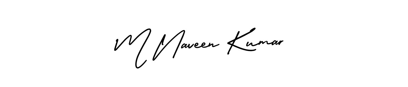 Make a short M Naveen Kumar signature style. Manage your documents anywhere anytime using AmerikaSignatureDemo-Regular. Create and add eSignatures, submit forms, share and send files easily. M Naveen Kumar signature style 3 images and pictures png