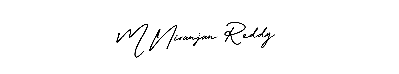 Best and Professional Signature Style for M Niranjan Reddy. AmerikaSignatureDemo-Regular Best Signature Style Collection. M Niranjan Reddy signature style 3 images and pictures png