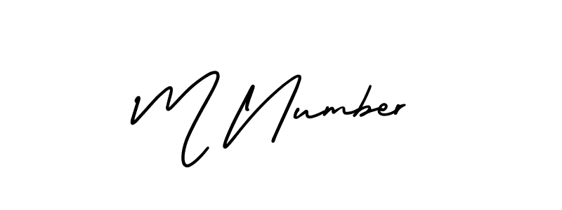 It looks lik you need a new signature style for name M Number. Design unique handwritten (AmerikaSignatureDemo-Regular) signature with our free signature maker in just a few clicks. M Number signature style 3 images and pictures png