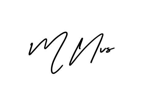 Best and Professional Signature Style for M Nvs. AmerikaSignatureDemo-Regular Best Signature Style Collection. M Nvs signature style 3 images and pictures png