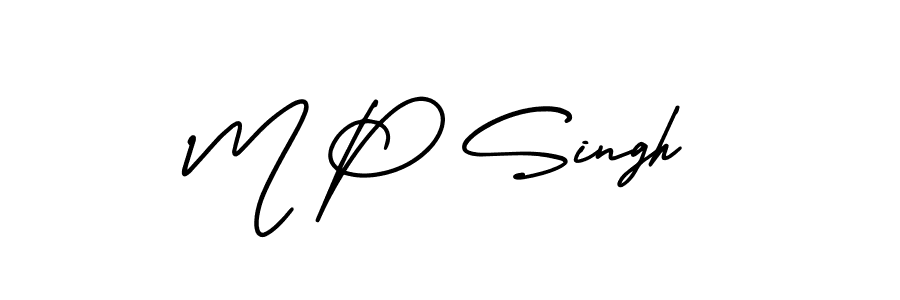 It looks lik you need a new signature style for name M P Singh. Design unique handwritten (AmerikaSignatureDemo-Regular) signature with our free signature maker in just a few clicks. M P Singh signature style 3 images and pictures png