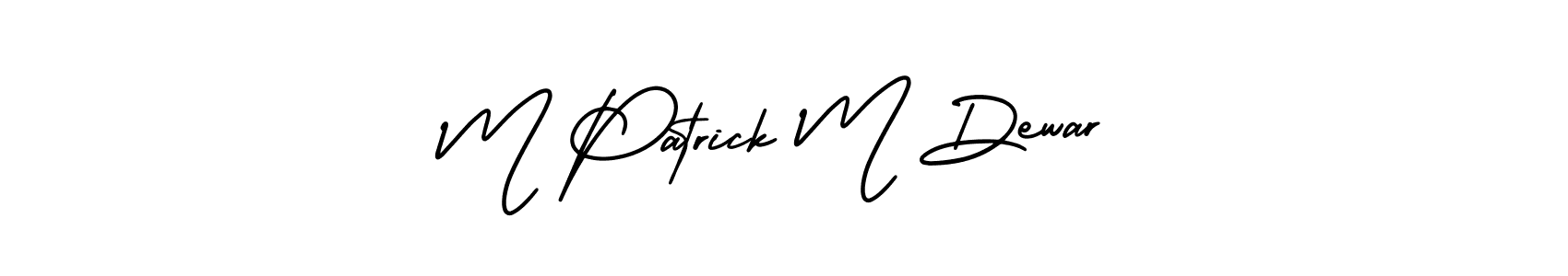 How to Draw M Patrick M Dewar signature style? AmerikaSignatureDemo-Regular is a latest design signature styles for name M Patrick M Dewar. M Patrick M Dewar signature style 3 images and pictures png