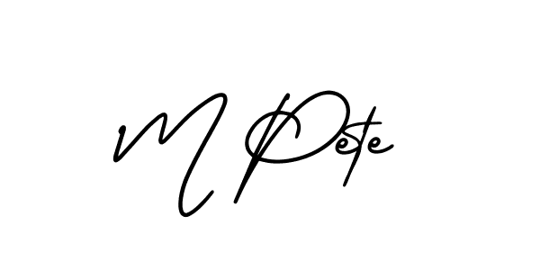 You can use this online signature creator to create a handwritten signature for the name M Pete. This is the best online autograph maker. M Pete signature style 3 images and pictures png