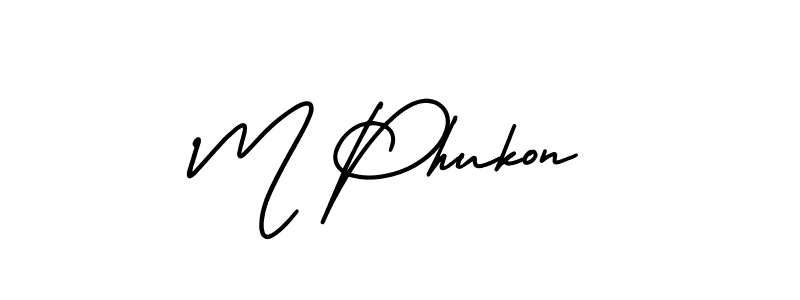 This is the best signature style for the M Phukon name. Also you like these signature font (AmerikaSignatureDemo-Regular). Mix name signature. M Phukon signature style 3 images and pictures png