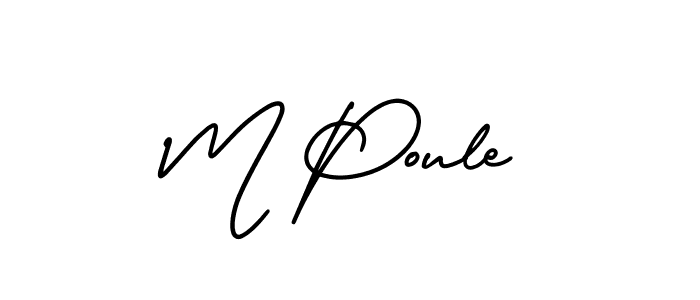 Make a short M Poule signature style. Manage your documents anywhere anytime using AmerikaSignatureDemo-Regular. Create and add eSignatures, submit forms, share and send files easily. M Poule signature style 3 images and pictures png