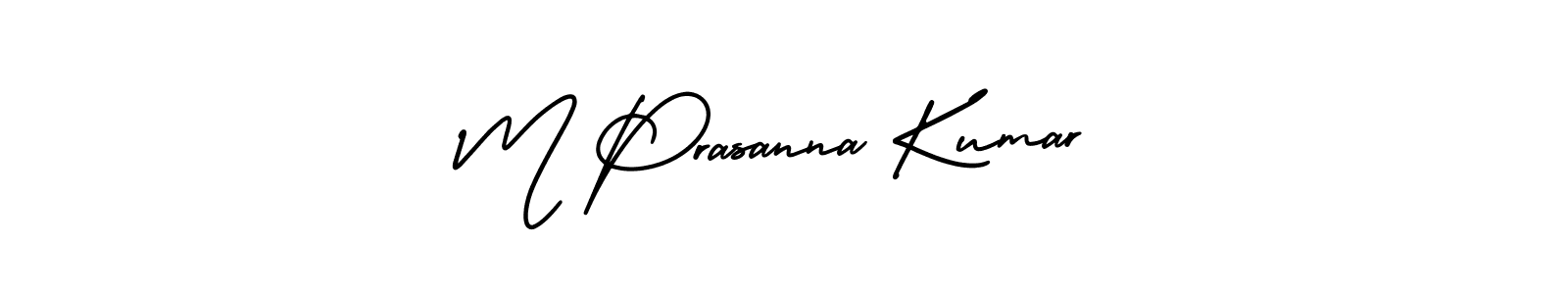 You can use this online signature creator to create a handwritten signature for the name M Prasanna Kumar. This is the best online autograph maker. M Prasanna Kumar signature style 3 images and pictures png