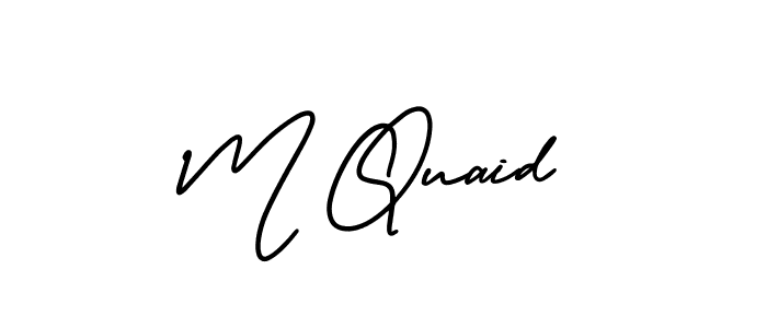 Once you've used our free online signature maker to create your best signature AmerikaSignatureDemo-Regular style, it's time to enjoy all of the benefits that M Quaid name signing documents. M Quaid signature style 3 images and pictures png