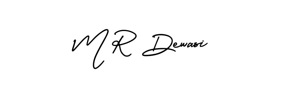M R Dewasi stylish signature style. Best Handwritten Sign (AmerikaSignatureDemo-Regular) for my name. Handwritten Signature Collection Ideas for my name M R Dewasi. M R Dewasi signature style 3 images and pictures png