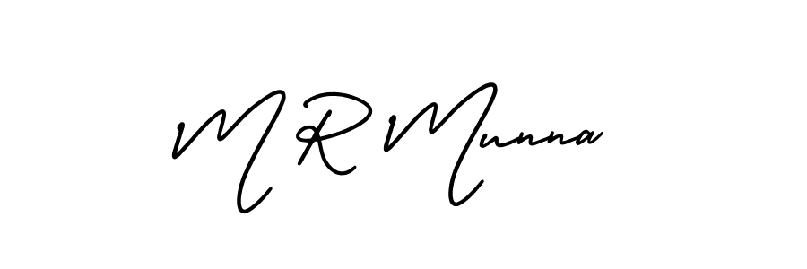 Check out images of Autograph of M R Munna name. Actor M R Munna Signature Style. AmerikaSignatureDemo-Regular is a professional sign style online. M R Munna signature style 3 images and pictures png