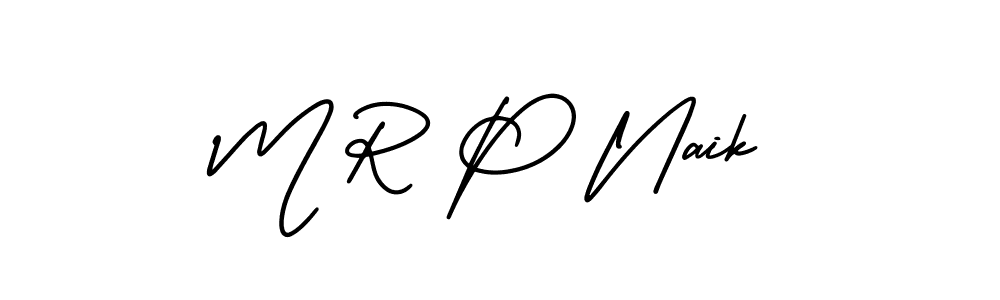 Make a beautiful signature design for name M R P Naik. Use this online signature maker to create a handwritten signature for free. M R P Naik signature style 3 images and pictures png