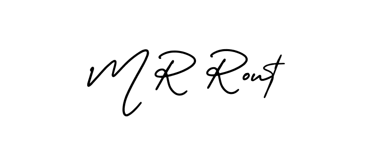 Here are the top 10 professional signature styles for the name M R Rout. These are the best autograph styles you can use for your name. M R Rout signature style 3 images and pictures png