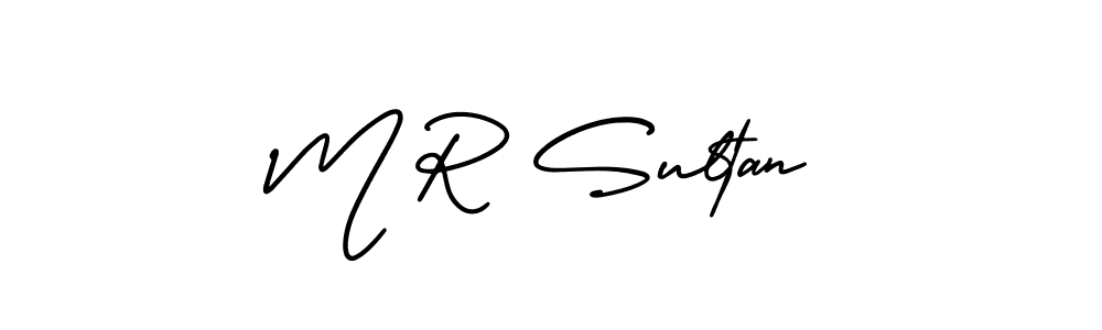 Make a beautiful signature design for name M R Sultan. Use this online signature maker to create a handwritten signature for free. M R Sultan signature style 3 images and pictures png