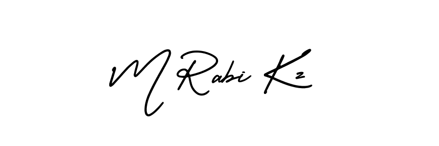 Check out images of Autograph of M Rabi Kz name. Actor M Rabi Kz Signature Style. AmerikaSignatureDemo-Regular is a professional sign style online. M Rabi Kz signature style 3 images and pictures png