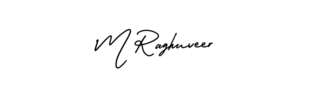 How to Draw M Raghuveer signature style? AmerikaSignatureDemo-Regular is a latest design signature styles for name M Raghuveer. M Raghuveer signature style 3 images and pictures png