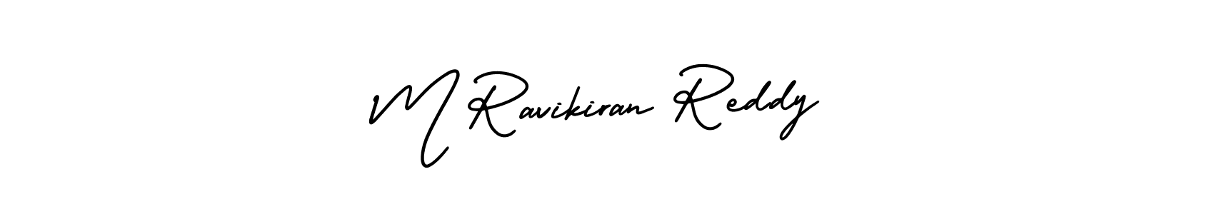 This is the best signature style for the M Ravikiran Reddy name. Also you like these signature font (AmerikaSignatureDemo-Regular). Mix name signature. M Ravikiran Reddy signature style 3 images and pictures png