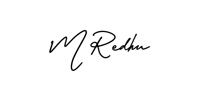 Best and Professional Signature Style for M Redhu. AmerikaSignatureDemo-Regular Best Signature Style Collection. M Redhu signature style 3 images and pictures png