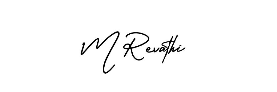 How to Draw M Revathi signature style? AmerikaSignatureDemo-Regular is a latest design signature styles for name M Revathi. M Revathi signature style 3 images and pictures png