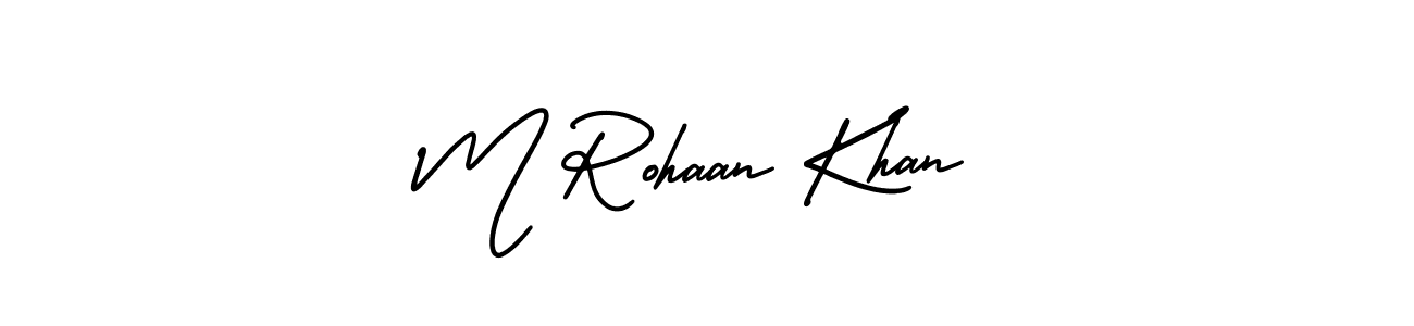Best and Professional Signature Style for M Rohaan Khan. AmerikaSignatureDemo-Regular Best Signature Style Collection. M Rohaan Khan signature style 3 images and pictures png