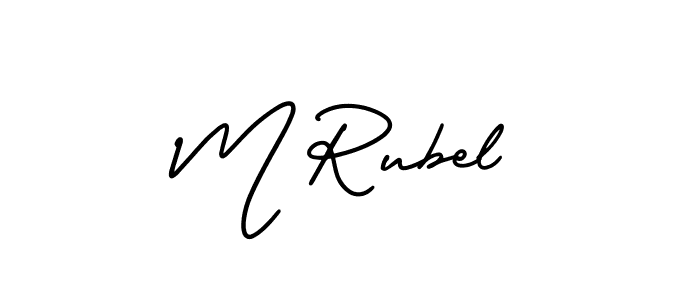 See photos of M Rubel official signature by Spectra . Check more albums & portfolios. Read reviews & check more about AmerikaSignatureDemo-Regular font. M Rubel signature style 3 images and pictures png