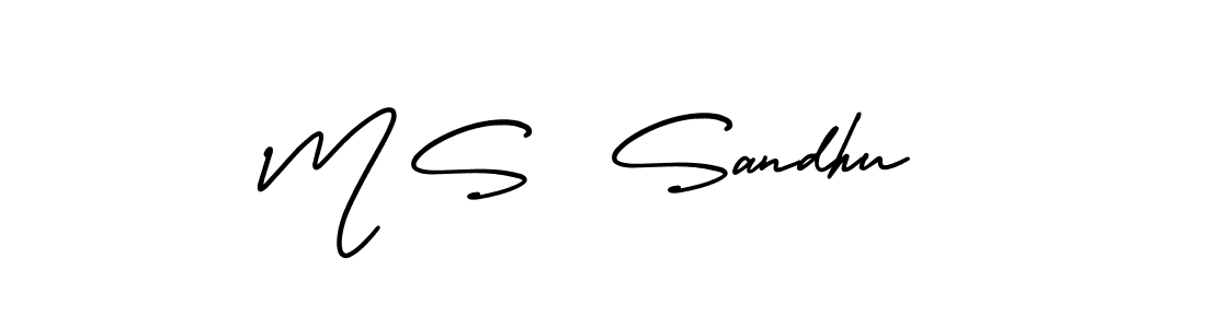 Also we have M S  Sandhu name is the best signature style. Create professional handwritten signature collection using AmerikaSignatureDemo-Regular autograph style. M S  Sandhu signature style 3 images and pictures png