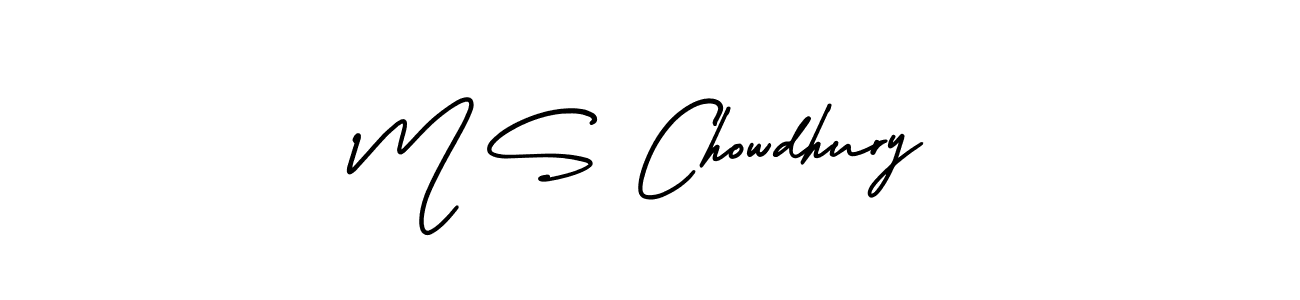 You can use this online signature creator to create a handwritten signature for the name M S Chowdhury. This is the best online autograph maker. M S Chowdhury signature style 3 images and pictures png