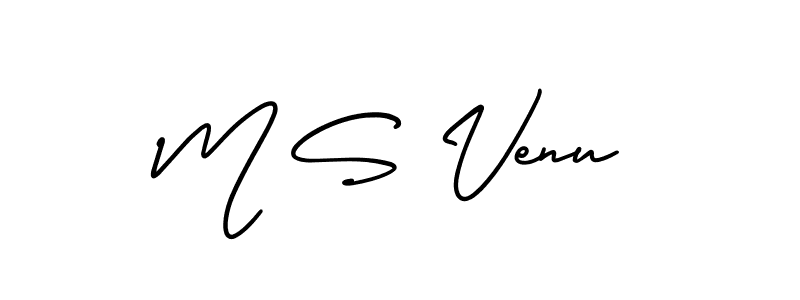 Check out images of Autograph of M S Venu name. Actor M S Venu Signature Style. AmerikaSignatureDemo-Regular is a professional sign style online. M S Venu signature style 3 images and pictures png