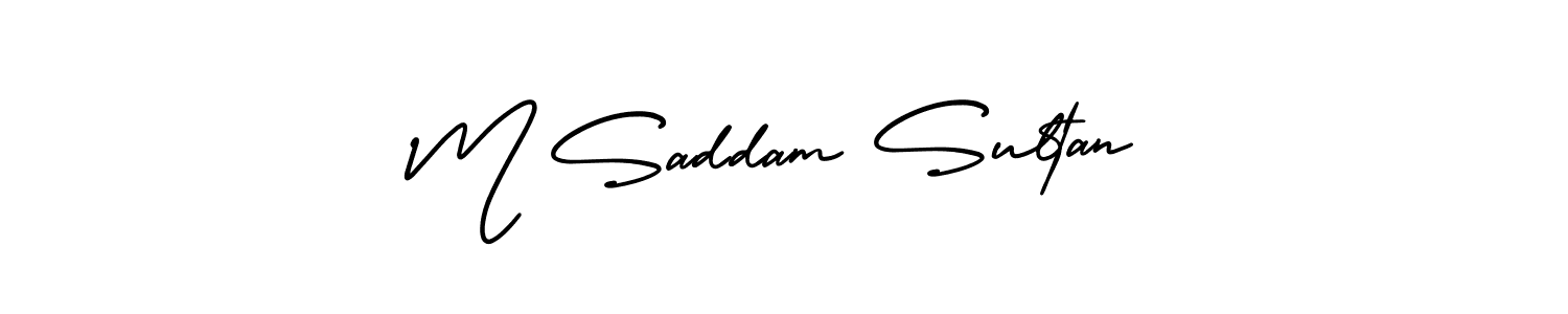 Once you've used our free online signature maker to create your best signature AmerikaSignatureDemo-Regular style, it's time to enjoy all of the benefits that M Saddam Sultan name signing documents. M Saddam Sultan signature style 3 images and pictures png