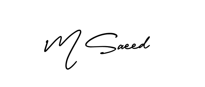 Check out images of Autograph of M Saeed name. Actor M Saeed Signature Style. AmerikaSignatureDemo-Regular is a professional sign style online. M Saeed signature style 3 images and pictures png