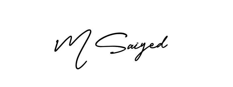 Best and Professional Signature Style for M Saiyed. AmerikaSignatureDemo-Regular Best Signature Style Collection. M Saiyed signature style 3 images and pictures png