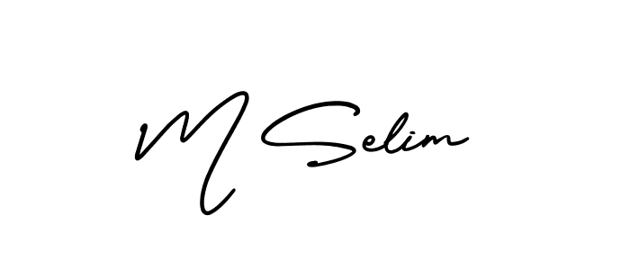 Make a short M Selim signature style. Manage your documents anywhere anytime using AmerikaSignatureDemo-Regular. Create and add eSignatures, submit forms, share and send files easily. M Selim signature style 3 images and pictures png