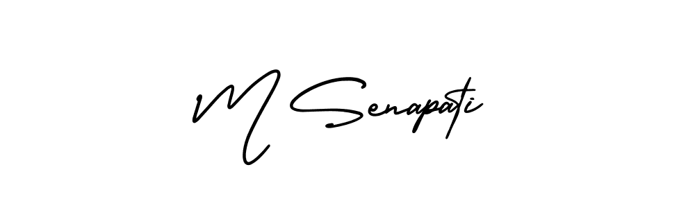 Best and Professional Signature Style for M Senapati. AmerikaSignatureDemo-Regular Best Signature Style Collection. M Senapati signature style 3 images and pictures png