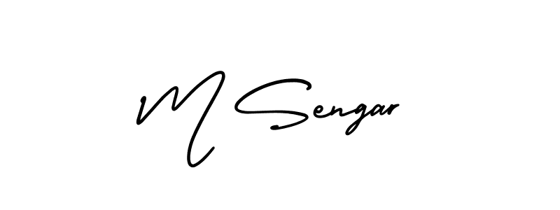 Best and Professional Signature Style for M Sengar. AmerikaSignatureDemo-Regular Best Signature Style Collection. M Sengar signature style 3 images and pictures png
