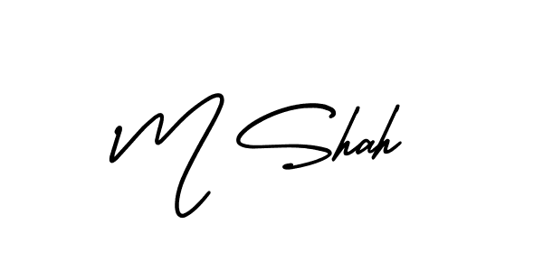 This is the best signature style for the M Shah name. Also you like these signature font (AmerikaSignatureDemo-Regular). Mix name signature. M Shah signature style 3 images and pictures png