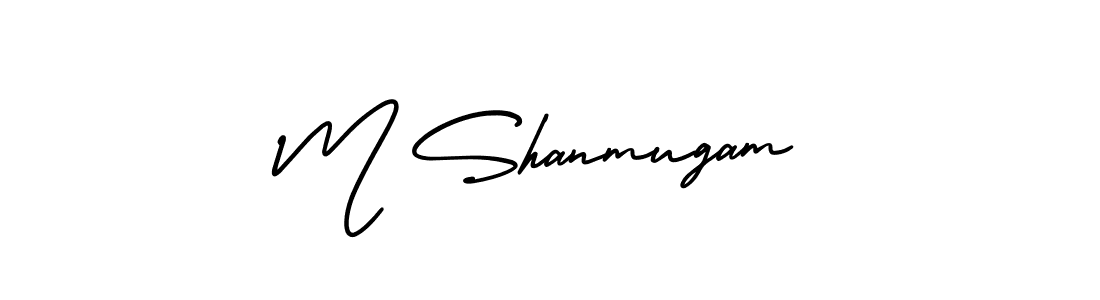 Also we have M Shanmugam name is the best signature style. Create professional handwritten signature collection using AmerikaSignatureDemo-Regular autograph style. M Shanmugam signature style 3 images and pictures png