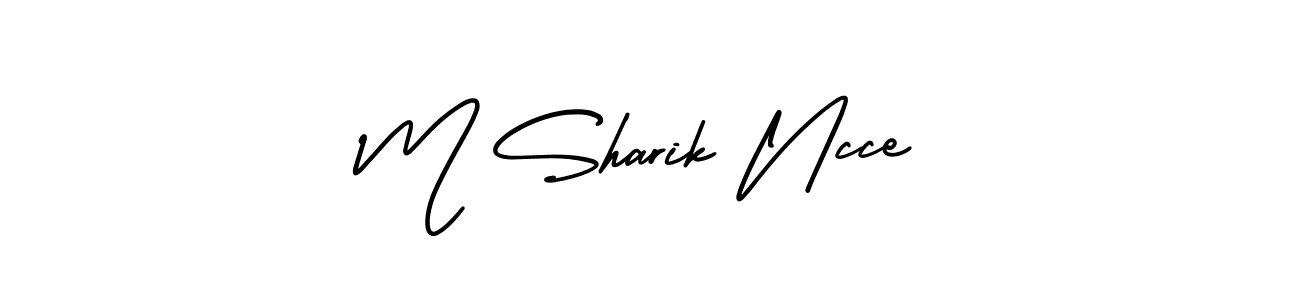 Check out images of Autograph of M Sharik Ncce name. Actor M Sharik Ncce Signature Style. AmerikaSignatureDemo-Regular is a professional sign style online. M Sharik Ncce signature style 3 images and pictures png