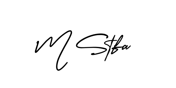 It looks lik you need a new signature style for name M Stfa. Design unique handwritten (AmerikaSignatureDemo-Regular) signature with our free signature maker in just a few clicks. M Stfa signature style 3 images and pictures png