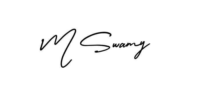 Best and Professional Signature Style for M Swamy. AmerikaSignatureDemo-Regular Best Signature Style Collection. M Swamy signature style 3 images and pictures png