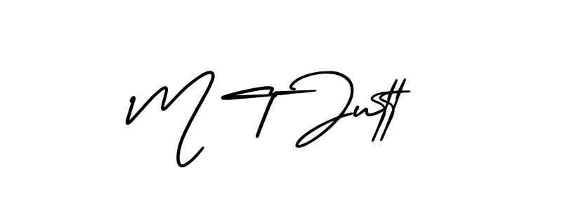 You can use this online signature creator to create a handwritten signature for the name M T Jutt. This is the best online autograph maker. M T Jutt signature style 3 images and pictures png