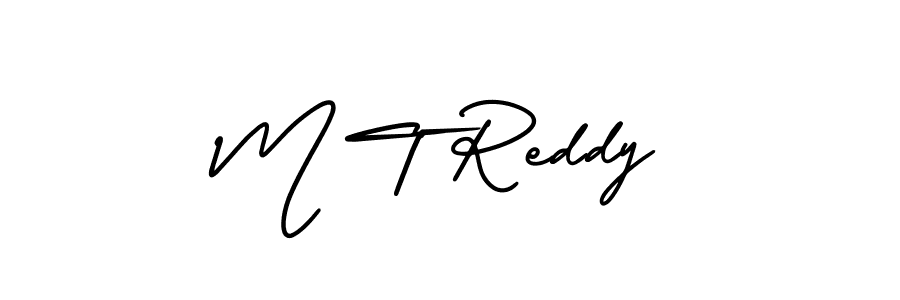 if you are searching for the best signature style for your name M T Reddy. so please give up your signature search. here we have designed multiple signature styles  using AmerikaSignatureDemo-Regular. M T Reddy signature style 3 images and pictures png