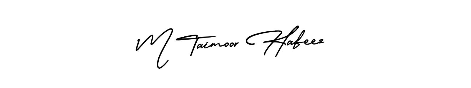 How to make M Taimoor Hafeez signature? AmerikaSignatureDemo-Regular is a professional autograph style. Create handwritten signature for M Taimoor Hafeez name. M Taimoor Hafeez signature style 3 images and pictures png