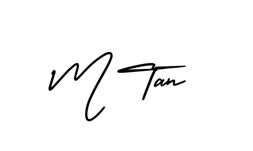 Also we have M Tan name is the best signature style. Create professional handwritten signature collection using AmerikaSignatureDemo-Regular autograph style. M Tan signature style 3 images and pictures png