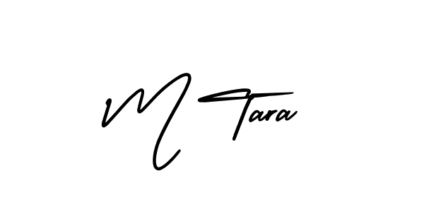 AmerikaSignatureDemo-Regular is a professional signature style that is perfect for those who want to add a touch of class to their signature. It is also a great choice for those who want to make their signature more unique. Get M Tara name to fancy signature for free. M Tara signature style 3 images and pictures png