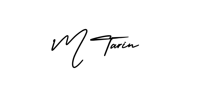 Make a beautiful signature design for name M Tarin. Use this online signature maker to create a handwritten signature for free. M Tarin signature style 3 images and pictures png