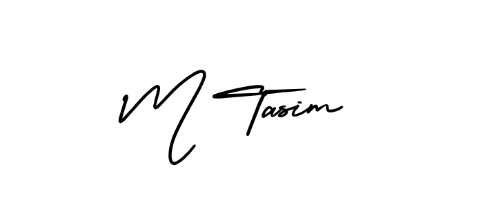 Make a beautiful signature design for name M Tasim. Use this online signature maker to create a handwritten signature for free. M Tasim signature style 3 images and pictures png